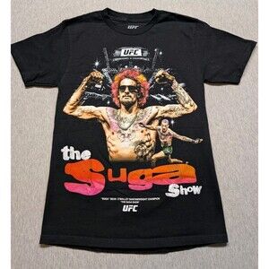 UFC Suga Sean O’Malley “The Suga Show” Graphic T-Shirt Men’s Small